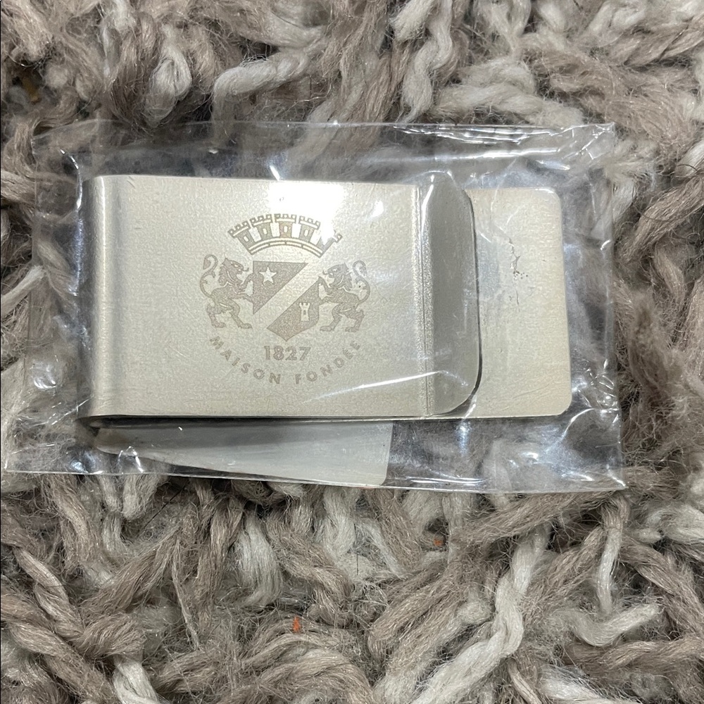 Grand Marnier Silver Money Clip NWT